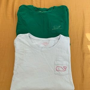 2 Long sleeve Vineyard Vines T-Shirts